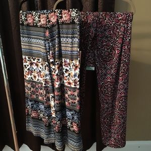 PIPHANY PALAZZO PANTS SIZE MEDIUM SET OF 2